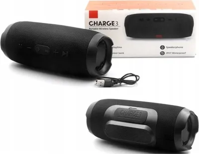 Obrázek produktu pro Bezdrátový Bluetooth reproduktor, 20 W, s FM rádiem, powerbankou 6000 mAh, stupeň krytí IPX7