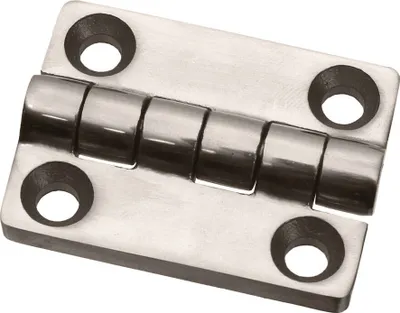 Produktbild von V2A Edelstahl Scharnier Metallscharnier rostfrei Türscharnier Möbelscharnier 40x55mm