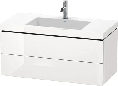 Produktbild von Duravit Duravit Waschtischunterbau L-CUBE WT Vero Air 500x1000x480mm 1 HL we hgl