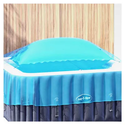 Produktbild von Poolkissen Blau 400 x 200 x 140 cm PVC UV-beständig langlebig wasserfest für Garten Party Strand Camping Entspannung Sommer Outdoor Freizeit