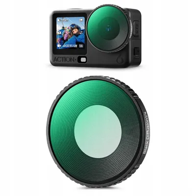 Obrázek produktu pro Filtr Black Diffusion 1/4 pro kamery DJI Osmo ACTION 6 / ACTION6 / K&F CONCEPT / KF12.0037