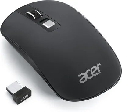 Image de Souris sans fil ultra-fine 2,4 GHz, portable, 800-1600 DPI, 4 boutons, souris légère pour ordinateur portable, compatible PC, Mac, Windows, Linux et Surface, ergonomique