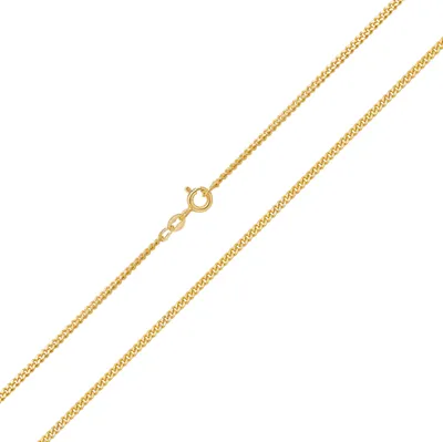 Produktbild von Elegant 9 Karat (375) Gold Damen - Panzer Kette - 51cm; TRS19373L20