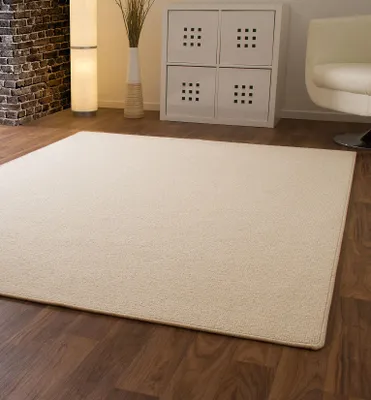 Produktbild von Designer Teppich Modern Berber Wellington in Beige, Größe: 100x200 cm