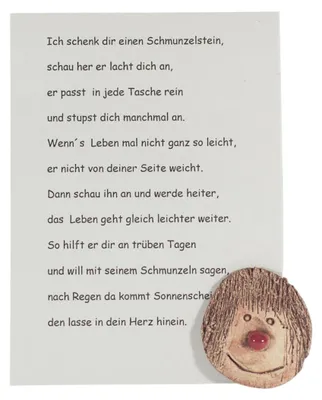 Obrázek produktu pro 1 kus Schmunzelsteinu