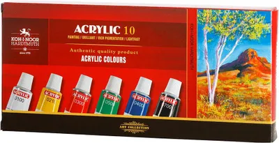 Produktbild von Acrylfarben 10er Set