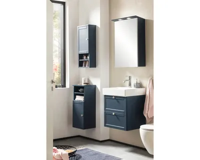Produktbild von Möbelpartner Hängeschrank Jesper BxHxT 30.3 x 70 x 16 cm nachtblau