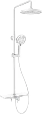 Immagine prodotto di Mexen Frost set doccia esterno con soffione e miscelatore, bianco - 78111-20
