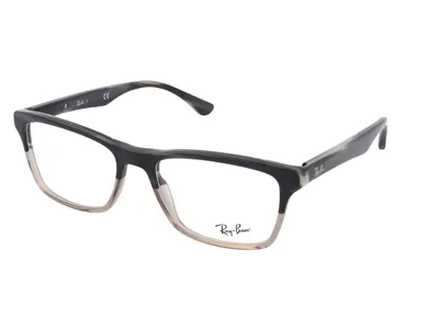 Produktbild von Ray-Ban RB5279, Erwachsener, Uni, Quadratisch, Grau, Nicht-polarisierte Linse, Azetat