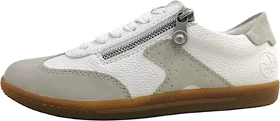 Produktbild von Rieker Morelia/Ravi Damenschuhe sportlicher Schnürer Weiß Freizeit, Schuhgröße:42 EU