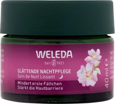 Produktbild von Weleda Wildrose & Weiß er Tee Glä ttende Nachtcreme