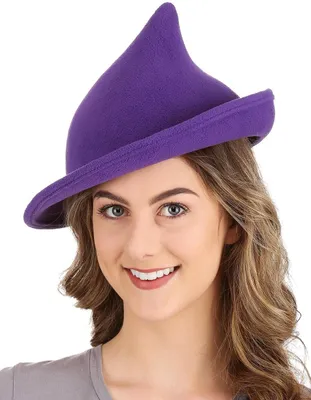 Produktbild von Hexenhut lila - für Karneval Faschingskostüm Damen