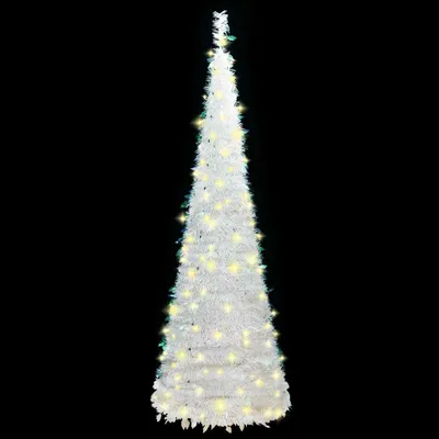 Zdjęcie produktu dla vidaXL Choinka sztuczna 200 LED biała 210 cm