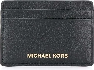 Zdjęcie produktu dla Michael Kors Damskie etui na karty kredytowe i wizytówki 34F9GF6D0L-001 Kolor: Czarny Rozmiar: Jeden rozmiar