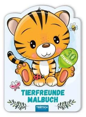 Produktbild von Trötsch Malbuch Tierfreunde-Malbuch
