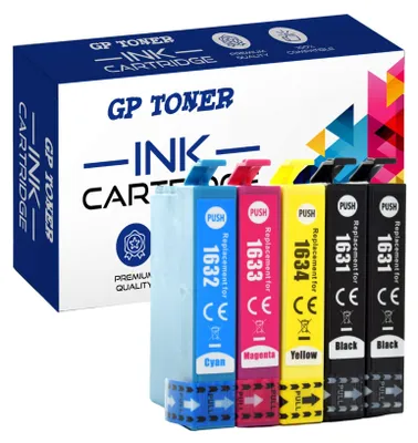Produktbild von 5x Druckerpatronen kompatibel zu Epson 16XL für Epson WF2760DWF WF2660DWF WF2630WF