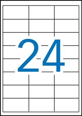 Obrázek produktu pro VICTORIA Etiketa, ILC, 64,6x33,8 mm, 2400 ks/bal.