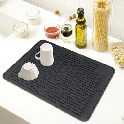 Obrázok produktu pre Silikónová podložka, 40 x 30 cm, rýchloschnúca, na riad, do kuchyne, do kúpeľne