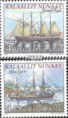 Produktbild von Briefmarken Dänemark - Grönland 1998 Mi 327x-328x (kompl.Ausg.) postfrisch Seefahrt
