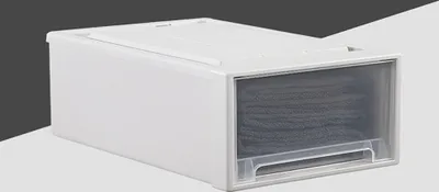 Produktbild von Schubladenbox Aufbewahrungskiste stapelbar Aufbewahrungsbox verschließbar 53*39*18cm