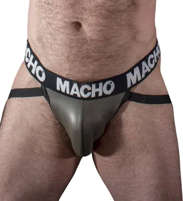 Immagine prodotto di Macho - Mx27Gr Jock Grigio Beige Pelle Xl