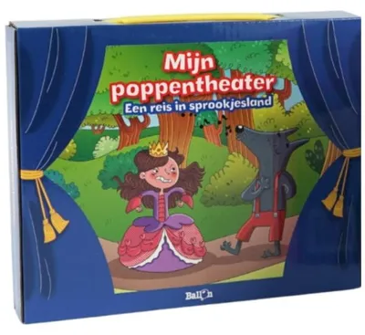 Productafbeelding van Mijn poppentheater: een reis naar sprookjesland