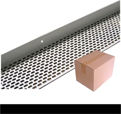 Produktbild von Lüftungsprofil 30 x 70 Schwarz / Krt 10 x 2,5 m Stäbe