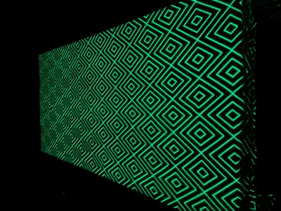 Produktbild von Kuscheldecke leuchtende Sterne 150x200cm - Glow in The Dark - Wohndecke