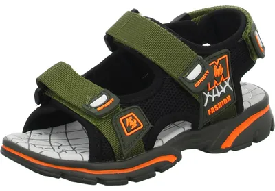 Produktbild von Sneakers Kinder-Jungen-Sandalette Khaki-Grün, Farbe:grün, EU Größe:32