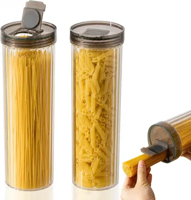 Image de Boîtes de conservation hermétiques, 2,3 litres, lot de 2, transparentes, pour la cuisine
