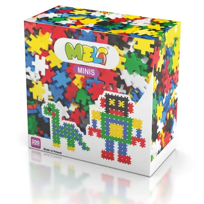 Image de Meli Minis 200 blocs de construction en plastique