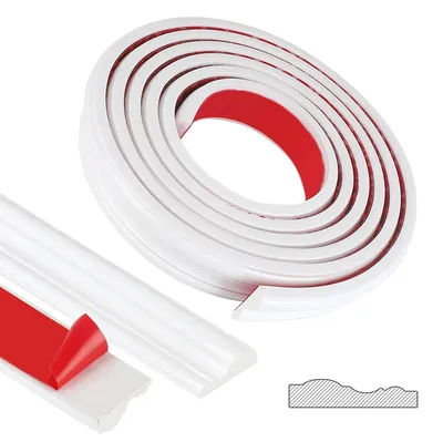 Image de Moulures adhésives de 3 mètres - Décoration brillante pour les travaux de bricolage