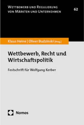 Image de Wettbewerb, Recht und Wirtschaftspolitik