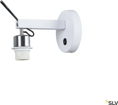 Produktbild von SLV 1003035 FENDA E27 Wandaufbauleuchte weiß ohne Schirm