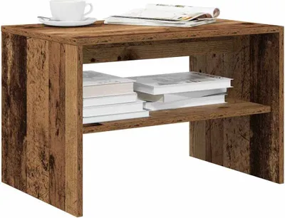 Produktbild von "2026 Promotion" TV-Schrank - TV-Lowboard - Altholz-Optik 60x40x40 cm Holzwerkstoff - TV-Regal CC31977
