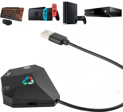 Produktbild von Maus konverter, kabelgebundener Tastatur und Maus Adapter Controller (für PS /PS3/Xbox/360)