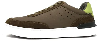 Produktbild von Clarks Sportliche Schnürschuhe Courtlite Tor Herren 31353337373231 Oliv 44 EU