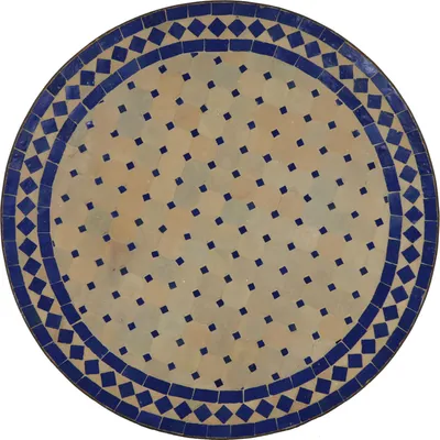 Produktbild von Gartentisch Rund 100cm, Mosaiktisch