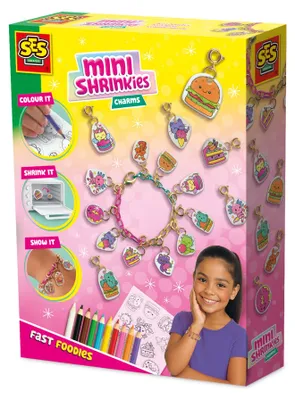 Produktbild von SES Creative Mini Shrinkies - Charms Fast Foodies