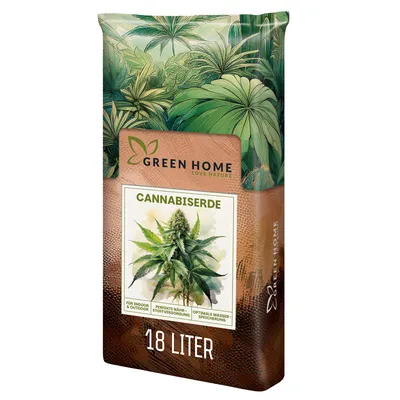 Produktbild von Green Home Grow-Erde 72 Liter | All Mix Erde für Wachstum & Blüte | Perfekt für Autoflower | Mit Perlite, Weißtorf & Kokosfaser