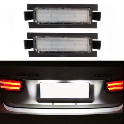 Produktbild von LED Kennzeichenbeleuchtung Leuchten 2x 18SMD für Hyundai i30 II / Kia Ceed II