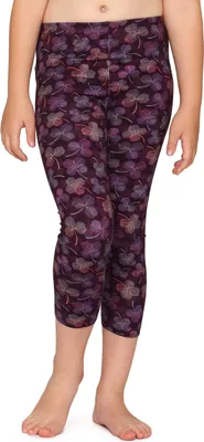 Produktbild von Merry Style Mädchen 3/4 Leggings MS10-405(Lila/Klee,110)