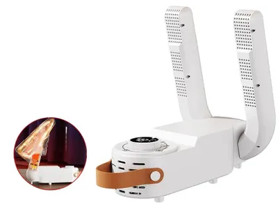 Zdjęcie produktu dla Suszarka do butów, 150 W, 220 V, czas suszenia 10 minut, temperatura 48°C, cyrkulacja ciepła 360°