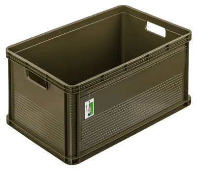 Image de Boîte de transport Keeeper, 64 litres, 60 x 40 x 32 cm, couleur olive