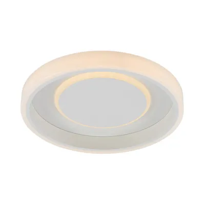 Produktbild von Lindby LED-Deckenleuchte Wikani, weiß, RGB, CCT, dimmbar