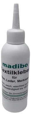 Produktbild von Madibo 150g Textilkleber für Stoffe & Textilien - Schnell trocknend & stark haftend