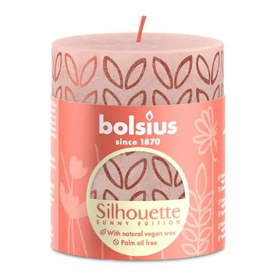 Immagine prodotto di Candela rustica Bolsius Rosa nebbioso +