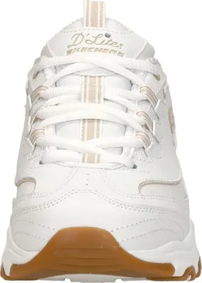 Produktbild von Skechers D'Lites - Good Neutral Sneakers Laag - Wit - Maat 38