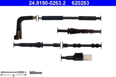 Produktbild von Ate Warnkontakt, Bremsbelagverschleiß  24.8190-0263.2