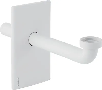 Produktbild von Geberit Fertigbauset für WT-Element mit UP-Geruchsverschluss Edelstahl gebürstet 115.415.00.1
